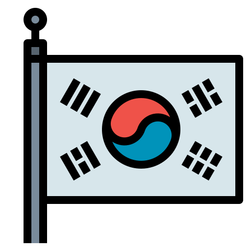 Южная Корея Nhor Phai Lineal Color иконка