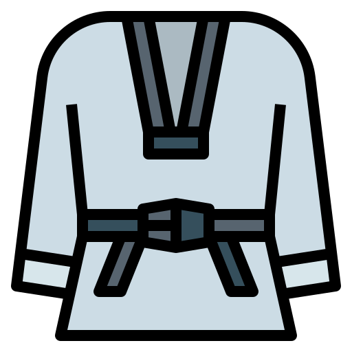 Taekwondo Nhor Phai Lineal Color icon