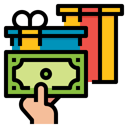 Payment Nhor Phai Lineal Color icon