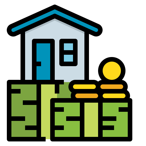 hipoteca Nhor Phai Lineal Color icono
