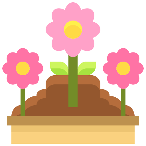 Flowers Justicon Flat icon