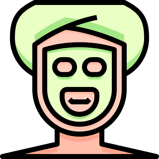 mascara facial Justicon Lineal Color icono