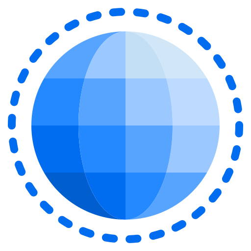 mundo srip Flat icono