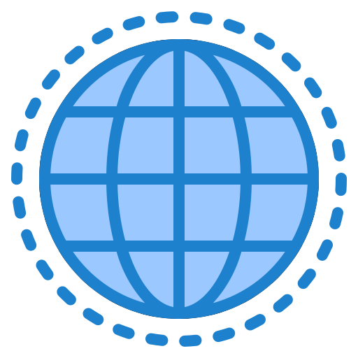 mundo srip Blue icono