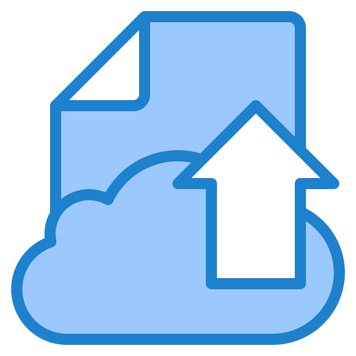 chmura srip Blue ikona