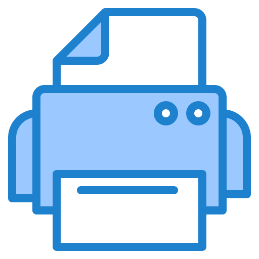 Принтер srip Blue иконка