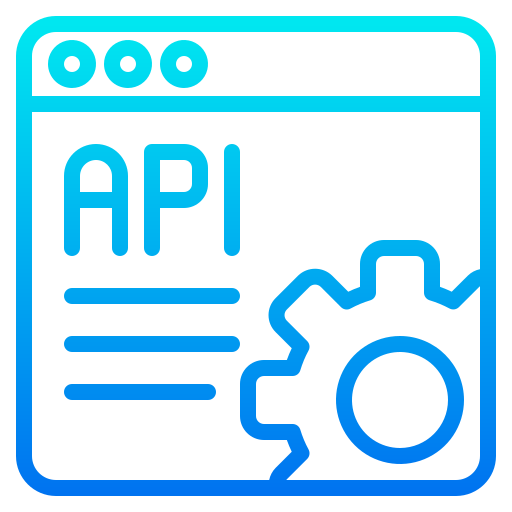 Api srip Gradient icon