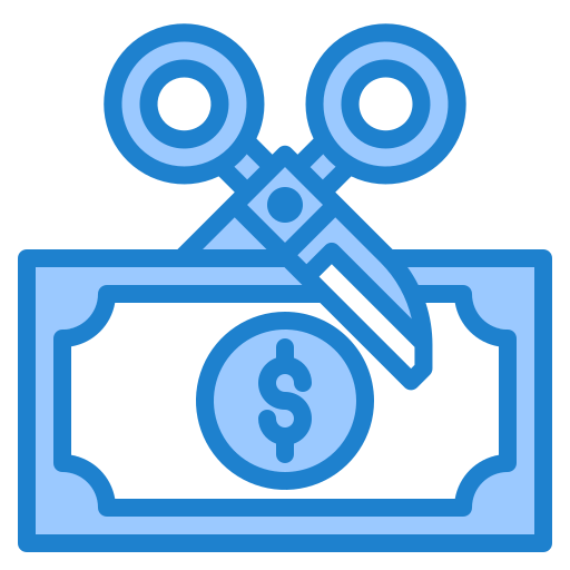 税 srip Blue icon