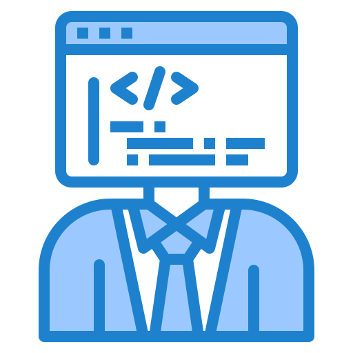 programmeur srip Blue icoon