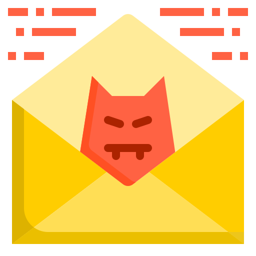 email srip Flat icon