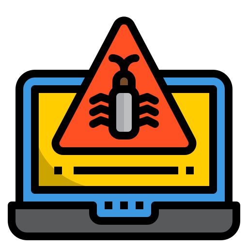 malware srip Lineal Color icono