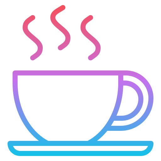 Coffee mug Iconixar Gradient icon