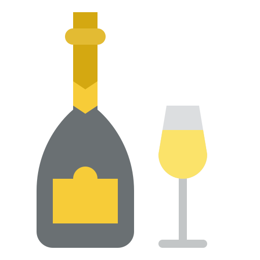 champagner Iconixar Flat icon