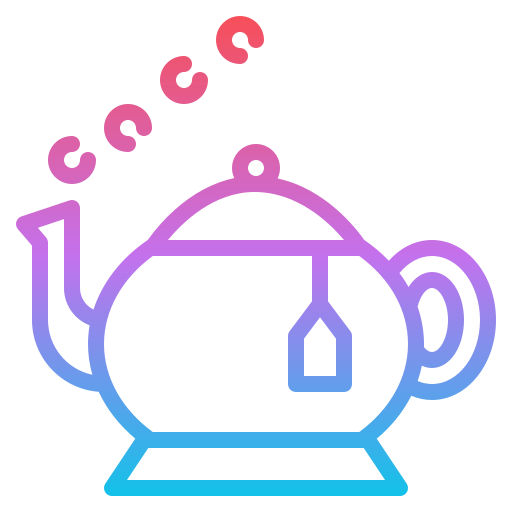 Teapot Iconixar Gradient icon