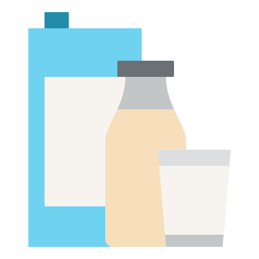 Milk Iconixar Flat icon