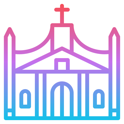chiesa Iconixar Gradient icona
