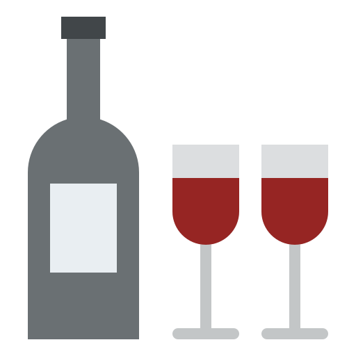 vino Iconixar Flat icona