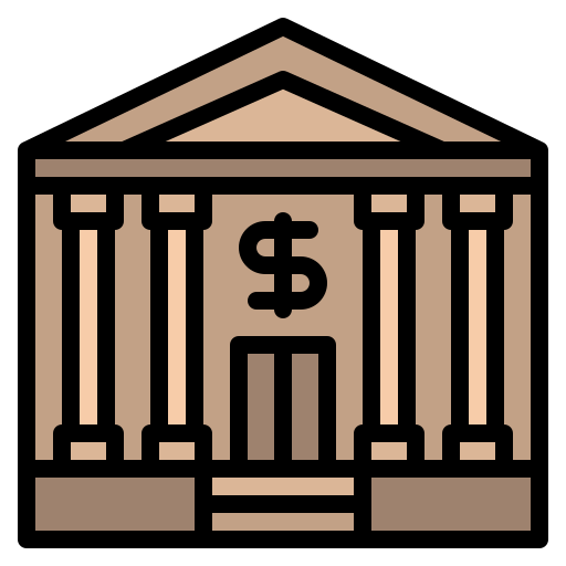 Bank Iconixar Lineal Color icon