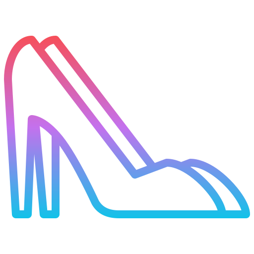 High heels Iconixar Gradient icon