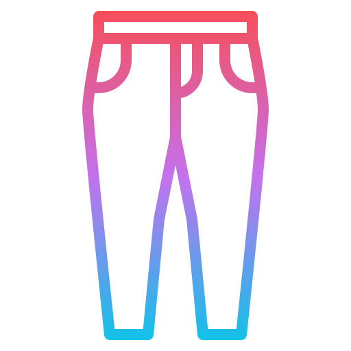 jeans Iconixar Gradient icon