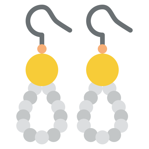 Earrings Iconixar Flat icon