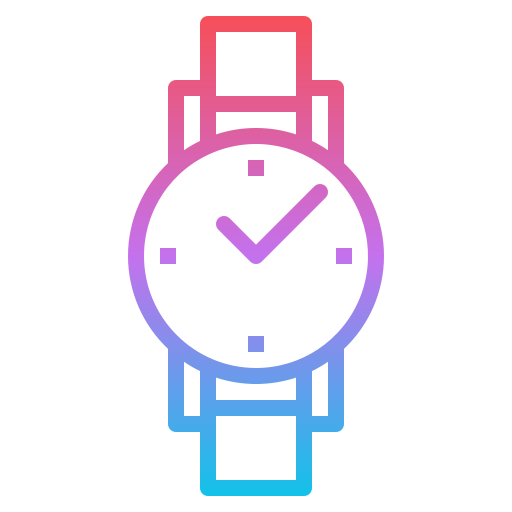 Wristwatch Iconixar Gradient icon