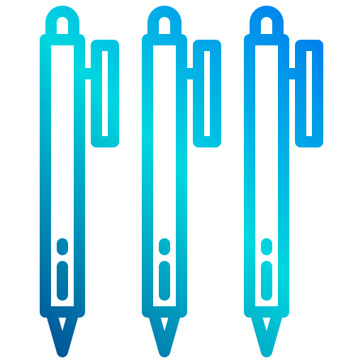 des stylos xnimrodx Lineal Gradient Icône