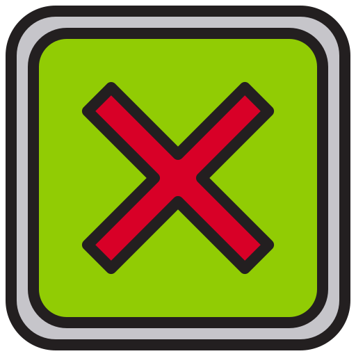 verwijderen xnimrodx Lineal Color icoon