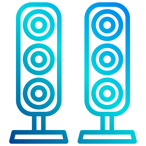 Speakers xnimrodx Lineal Gradient icon