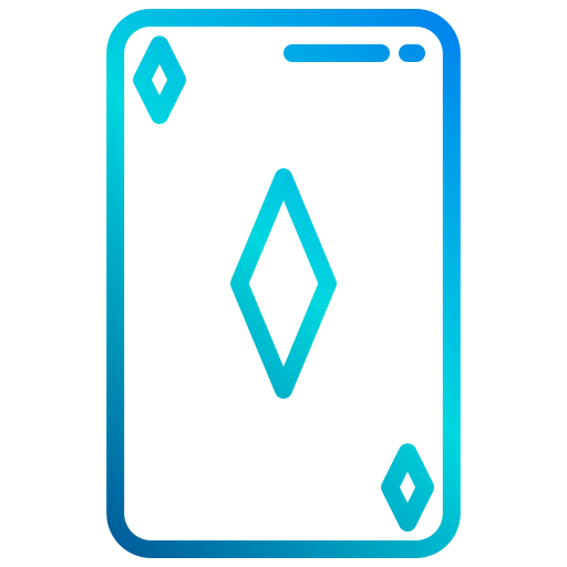 Ace of diamonds xnimrodx Lineal Gradient icon