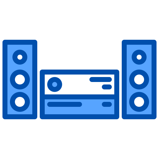 Music player xnimrodx Blue icon