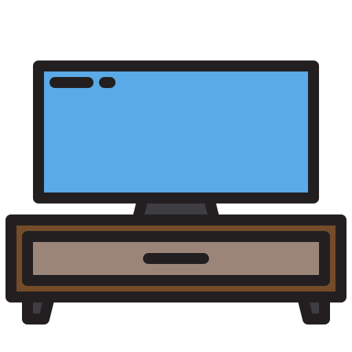 テレビ xnimrodx Lineal Color icon