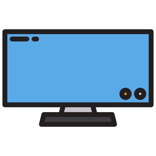 telewizja xnimrodx Lineal Color ikona