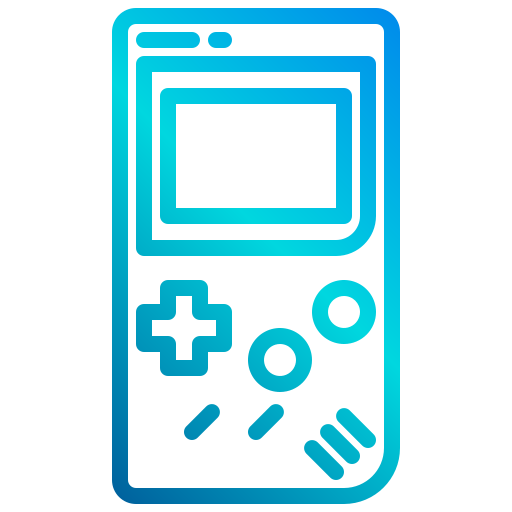 game boy xnimrodx Lineal Gradient icon
