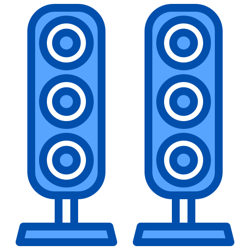 haut-parleurs xnimrodx Blue Icône