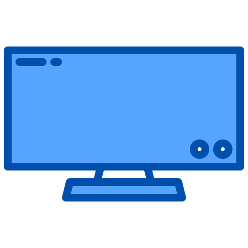 televisión xnimrodx Blue icono