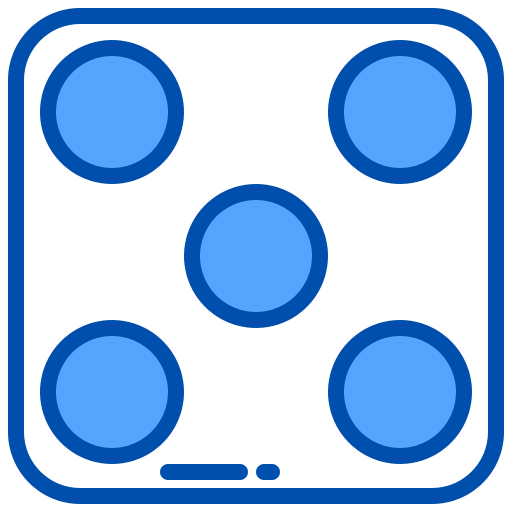 サイコロ xnimrodx Blue icon