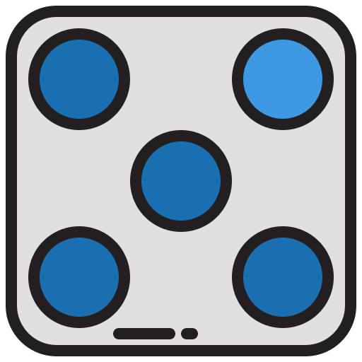 Dice xnimrodx Lineal Color icon