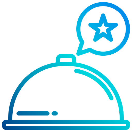 plateau de nourriture xnimrodx Lineal Gradient Icône