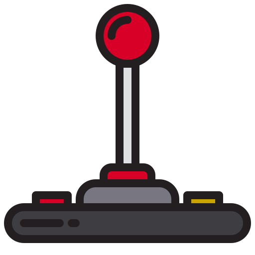 joystick xnimrodx Lineal Color icoon