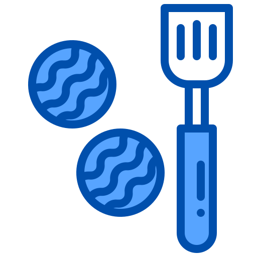 ハンバーガー xnimrodx Blue icon