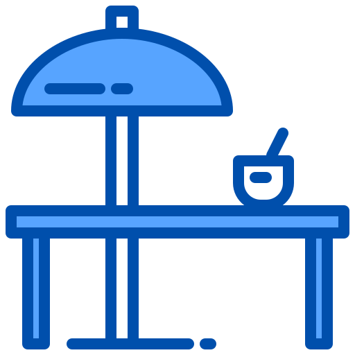 table de pique-nique xnimrodx Blue Icône