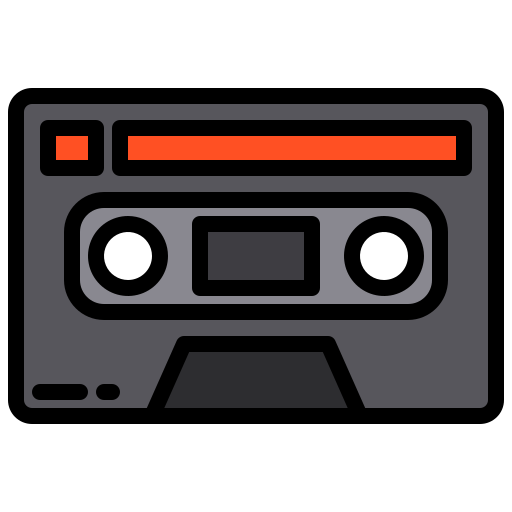 音楽テープ xnimrodx Lineal Color icon