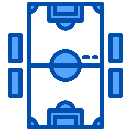 campo de fútbol xnimrodx Blue icono