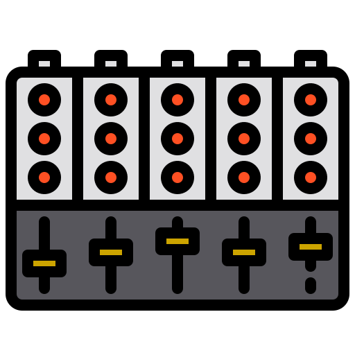 mezclador xnimrodx Lineal Color icono