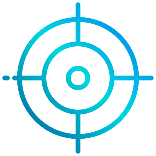 目標 xnimrodx Lineal Gradient icon