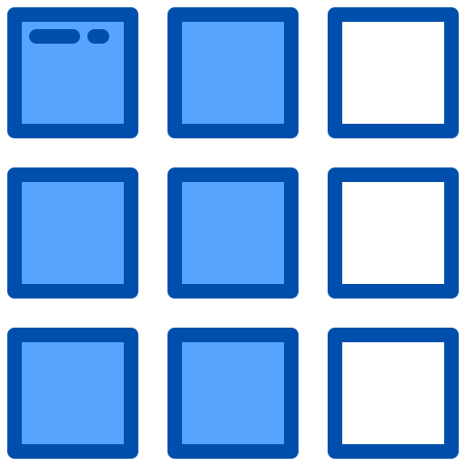Grid xnimrodx Blue icon