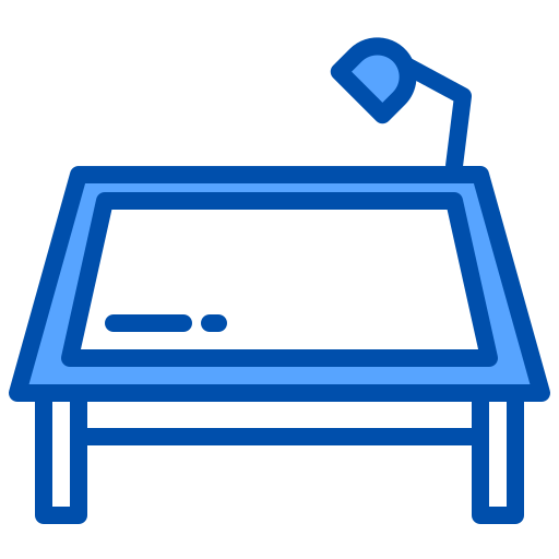 Drawing table xnimrodx Blue icon