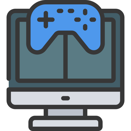 Computer game Juicy Fish Soft-fill icon