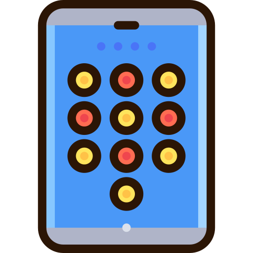 Smartphone Tastyicon Lineal color icon